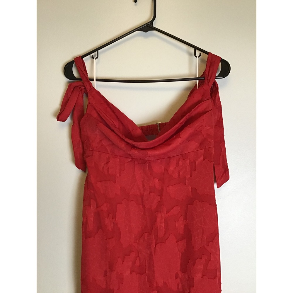 HelloMolly Women's Red Enchanted‎ Empire High-Low Maxi Dress NWT Size 8 - Picture 8 of 15